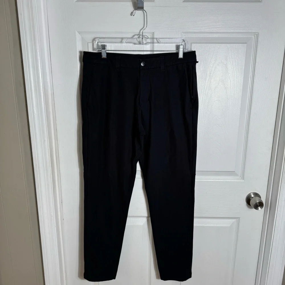 Lululemon Commission Pants Warpstreme Black Men’s 34x30 Classic